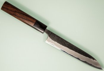 Masashi Kobo AO1 Tsuchime Kurouchi Wa-Petty 150mm