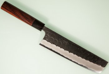 Masashi Kobo AO1 Tsuchime Kurouchi Wa-Nakiri 185mm