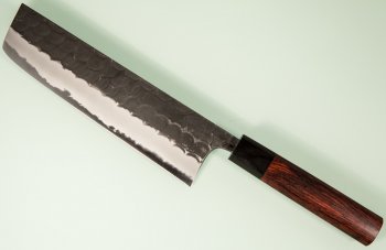 Masashi Kobo AO1 Tsuchime Kurouchi Wa-Nakiri 185mm