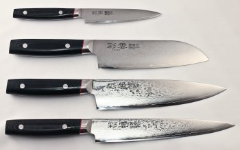 Saiun Damascus Messerset 4-teilig