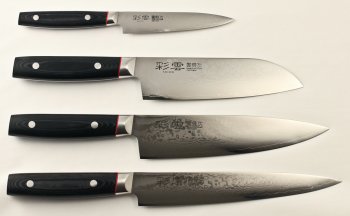 Saiun Damascus Messerset 4-teilig