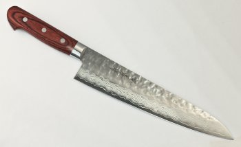 Damascus 17 Hammered Gyuto 240mm