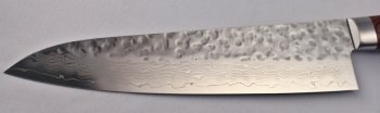 Damascus 17 Hammered Gyuto 240mm