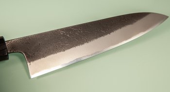 Wakui Aogami Nashiji Kurouchi Wa-Gyuto 180mm