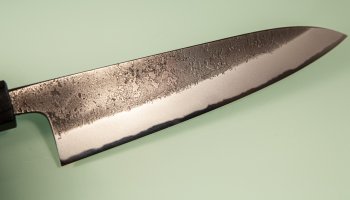 Wakui Aogami Nashiji Kurouchi Wa-Gyuto 180mm
