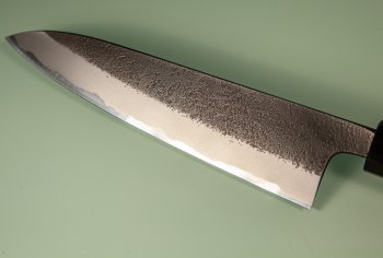 Wakui Aogami Nashiji Kurouchi Wa-Gyuto 180mm