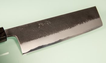 Wakui Aogami Nashiji Kurouchi Wa-Nakiri 170mm