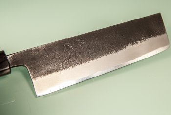 Wakui Aogami Nashiji Kurouchi Wa-Nakiri 170mm