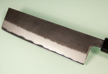 Wakui Aogami Nashiji Kurouchi Wa-Nakiri 170mm