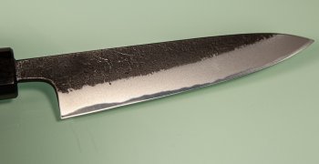 Wakui Aogami Nashiji Kurouchi Wa-Petty 125mm