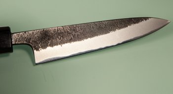 Wakui Aogami Nashiji Kurouchi Wa-Petty 125mm