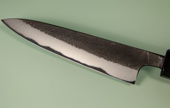 Wakui Aogami Nashiji Kurouchi Wa-Petty 125mm