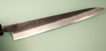 Wakui Aogami Nashiji Kurouchi Wa-Sujihiki 245mm