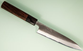 Wakui Aogami Nashiji Kurouchi Wa-Petty 135mm