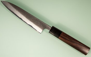 Wakui Aogami Nashiji Kurouchi Wa-Petty 135mm