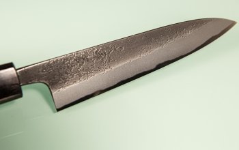 Wakui Aogami Nashiji Kurouchi Wa-Petty 135mm