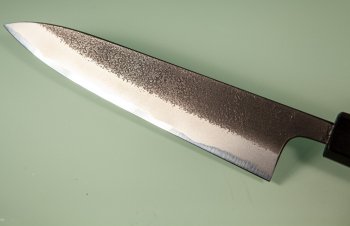 Wakui Aogami Nashiji Kurouchi Wa-Petty 150mm