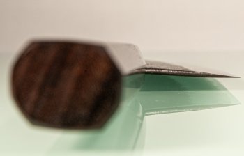 Wakui Aogami Nashiji Kurouchi Wa-Santoku 185mm