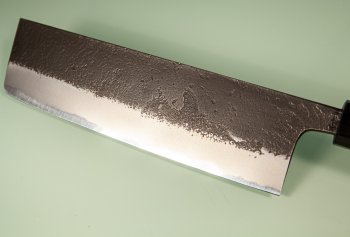 Wakui Aogami Nashiji Kurouchi Wa-Nakiri 180mm
