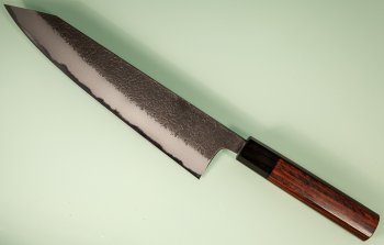 Wakui Aogami Nashiji Kurouchi Wa-Kiritsuke 220mm