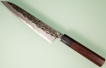 Kisuke Aogami 1 Honwarikomi Tsuchime Kurouchi Wa-Petty 160mm