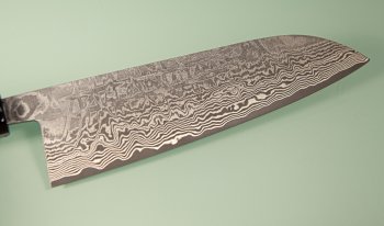 Shiro Kamo Pulverstahl Wa-Santoku 180mm Wenge