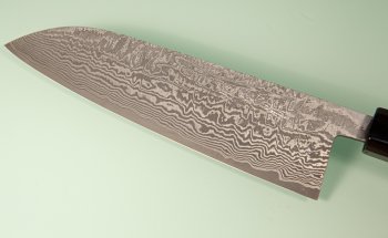 Shiro Kamo Pulverstahl Wa-Santoku 180mm Wenge