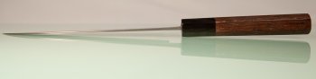 Shiro Kamo Pulverstahl Wa-Santoku 180mm Wenge