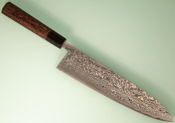 Shiro Kamo Pulverstahl Wa-Gyuto 245mm Wenge