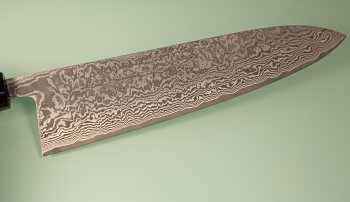 Shiro Kamo Pulverstahl Wa-Gyuto 245mm Wenge