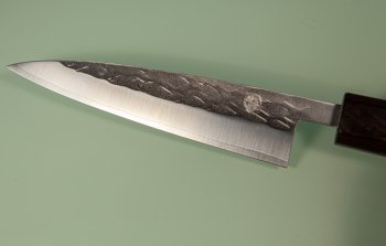 Tadafusa Wa-Petty 135mm Hammered SLD Padouk