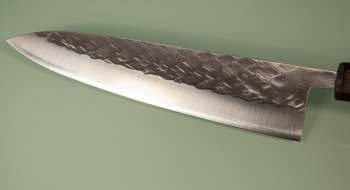 Tadafusa Wa-Gyuto 215mm Hammered SLD Padouk