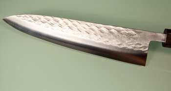 Tadafusa Wa-Gyuto 215mm Hammered SLD Padouk