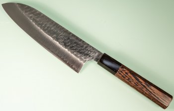 Nigara R2 polished Tsuchime Wa-Santoku 165mm