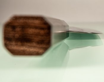 Nigara R2 polished Tsuchime Wa-Santoku 165mm