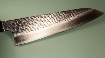 Nigara R2 polished Tsuchime Wa-Gyuto 200mm