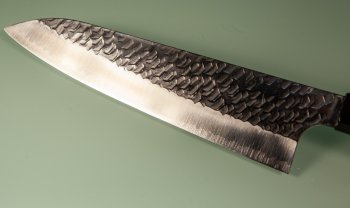 Nigara R2 polished Tsuchime Wa-Gyuto 200mm