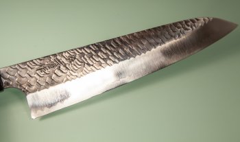 Nigara R2 polished Tsuchime Wa-Gyuto 225mm