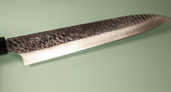 Nigara R2 polished Tsuchime Wa-Sujihiki 225mm