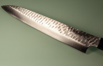 Nigara R2 polished Tsuchime Wa-Sujihiki 225mm