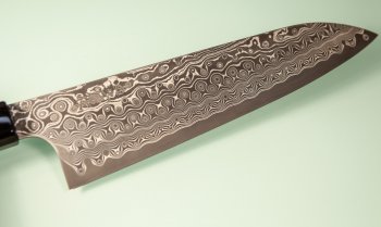 Nigara R2 Damascus black Wa-Gyuto 200mm