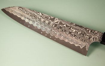 Nigara R2 Damascus black Wa-Gyuto 200mm