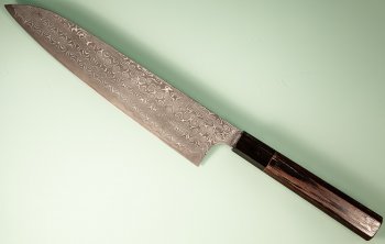 Nigara R2 Damascus black Wa-Gyuto 225mm