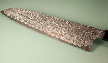 Nigara R2 Damascus black Wa-Gyuto 225mm