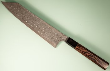 Nigara R2 Damascus black Wa-Kiritsuke 225mm