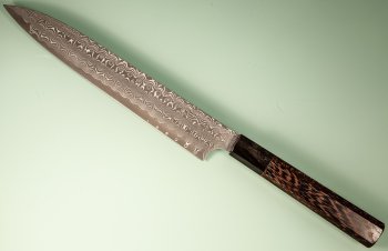 Nigara R2 Damascus black Wa-Sujihiki 225mm