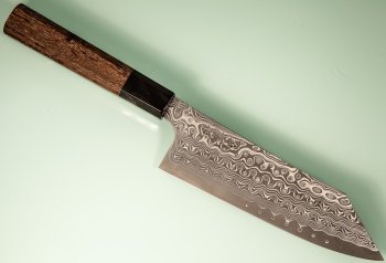 Nigara R2 Damascus black Wa-Bunka 168mm