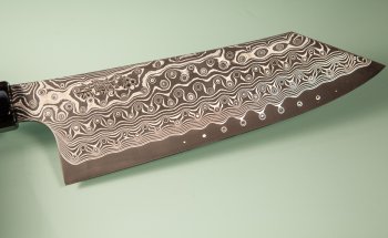 Nigara R2 Damascus black Wa-Bunka 168mm