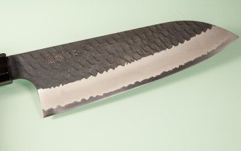 Nigara R2 Kurouchi Tsuchime Wa-Santoku 170mm