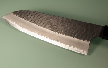 Nigara R2 Kurouchi Tsuchime Wa-Santoku 170mm